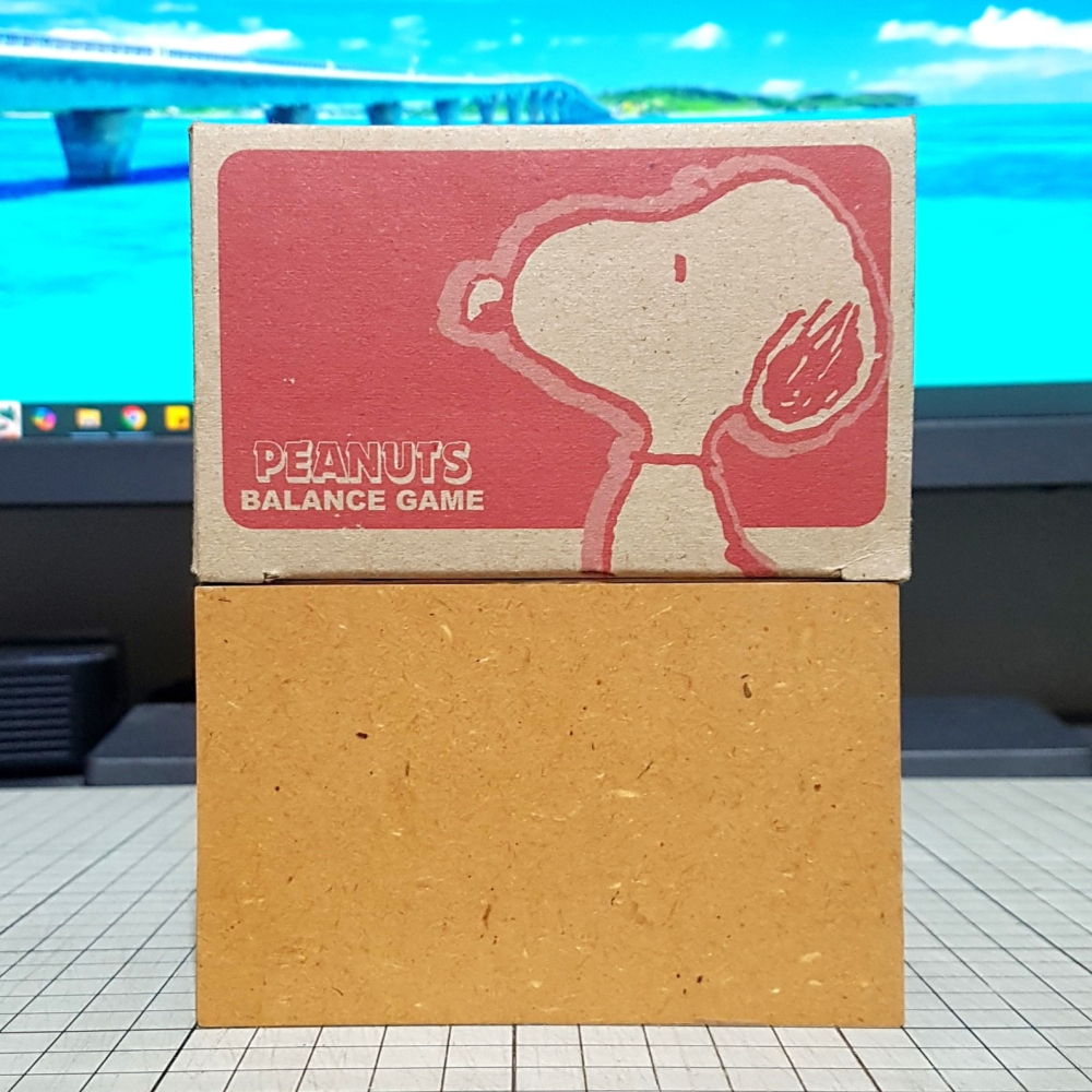 [長夜餘火]免運 現貨24小時出貨 史奴比 SNOOPY PEANUTS BALANCE GAME 二手-細節圖3