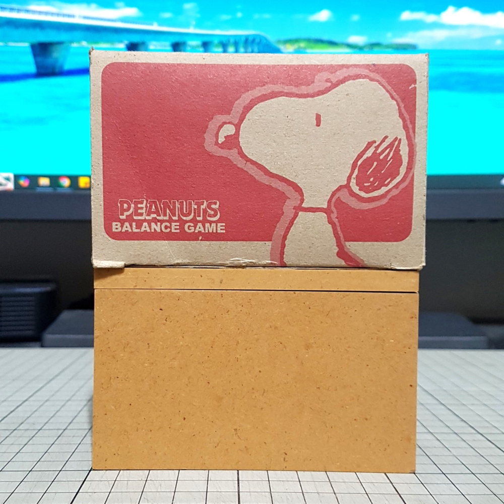 [長夜餘火]免運 現貨24小時出貨 史奴比 SNOOPY PEANUTS BALANCE GAME 二手-細節圖6