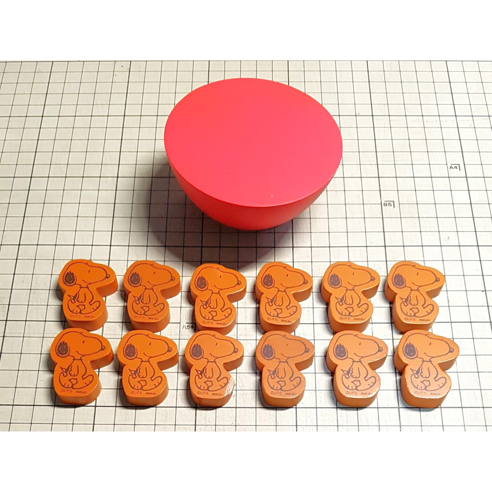 [長夜餘火]免運 現貨24小時出貨 史奴比 SNOOPY PEANUTS BALANCE GAME 二手-細節圖7