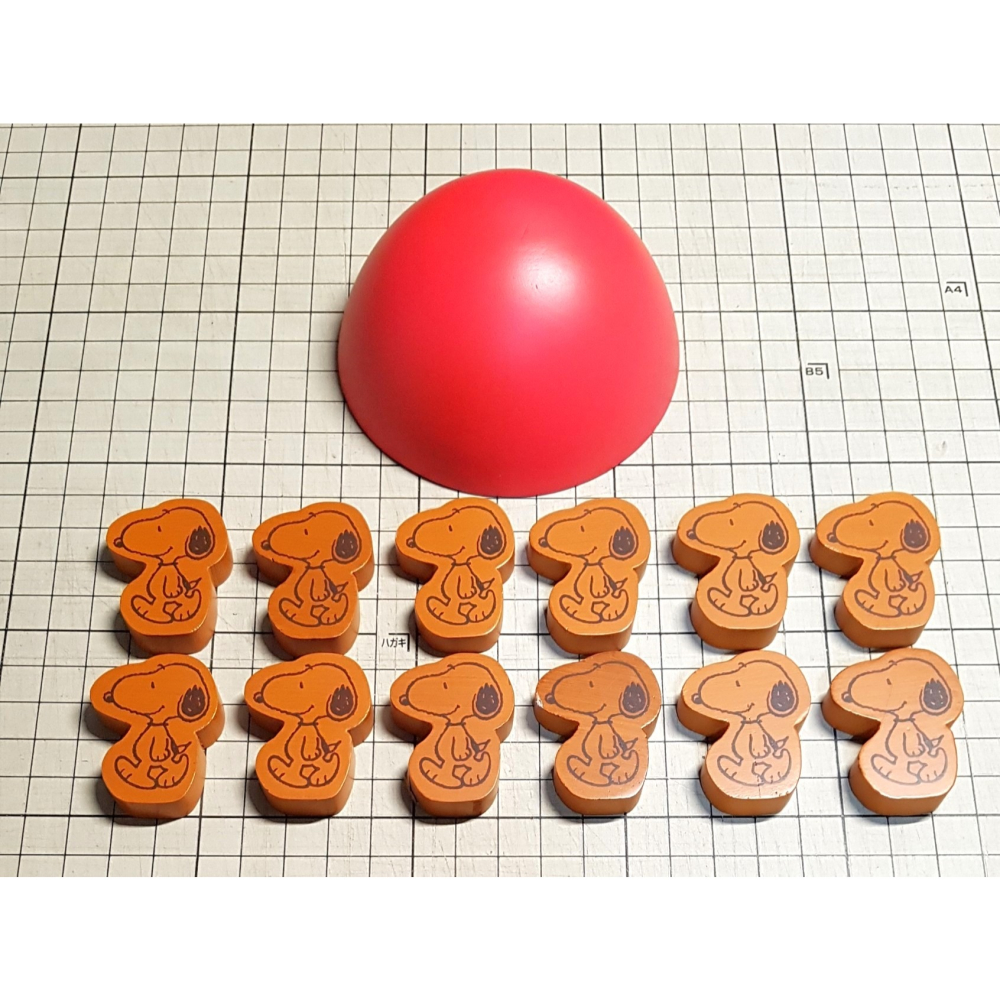 [長夜餘火]免運 現貨24小時出貨 史奴比 SNOOPY PEANUTS BALANCE GAME 二手-細節圖8