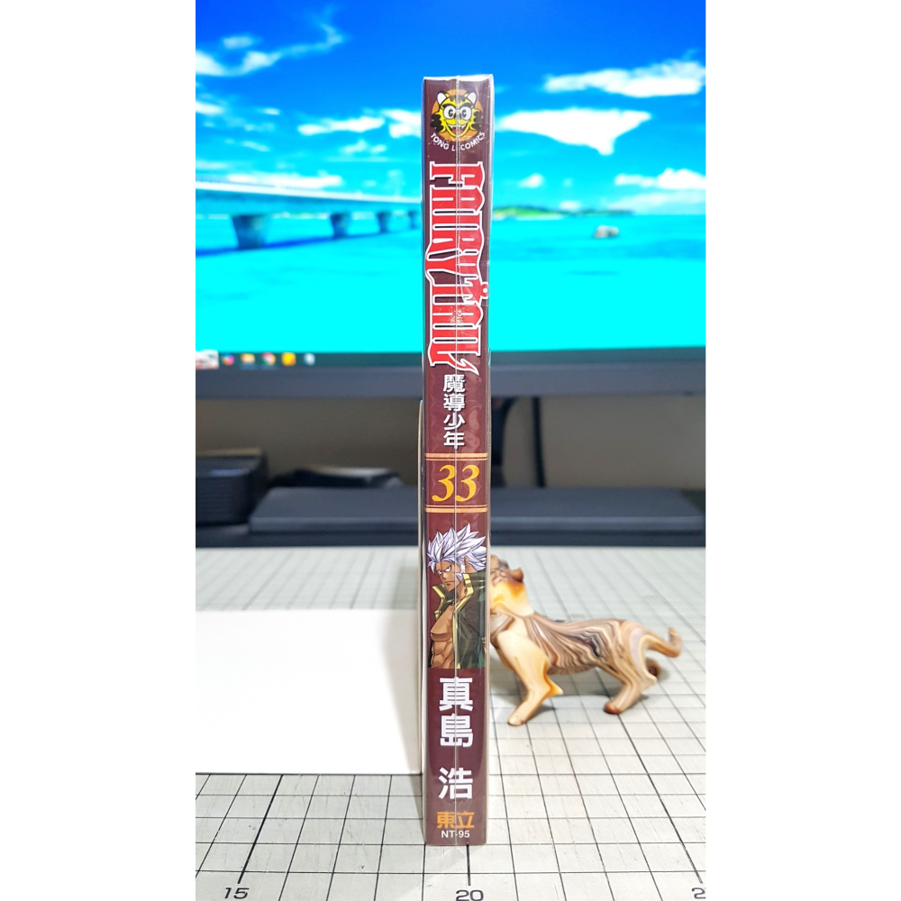 [長夜餘火]免運 現貨24小時出貨 首刷 魔導少年 33 真島浩 東立 自有書 無章釘-細節圖3