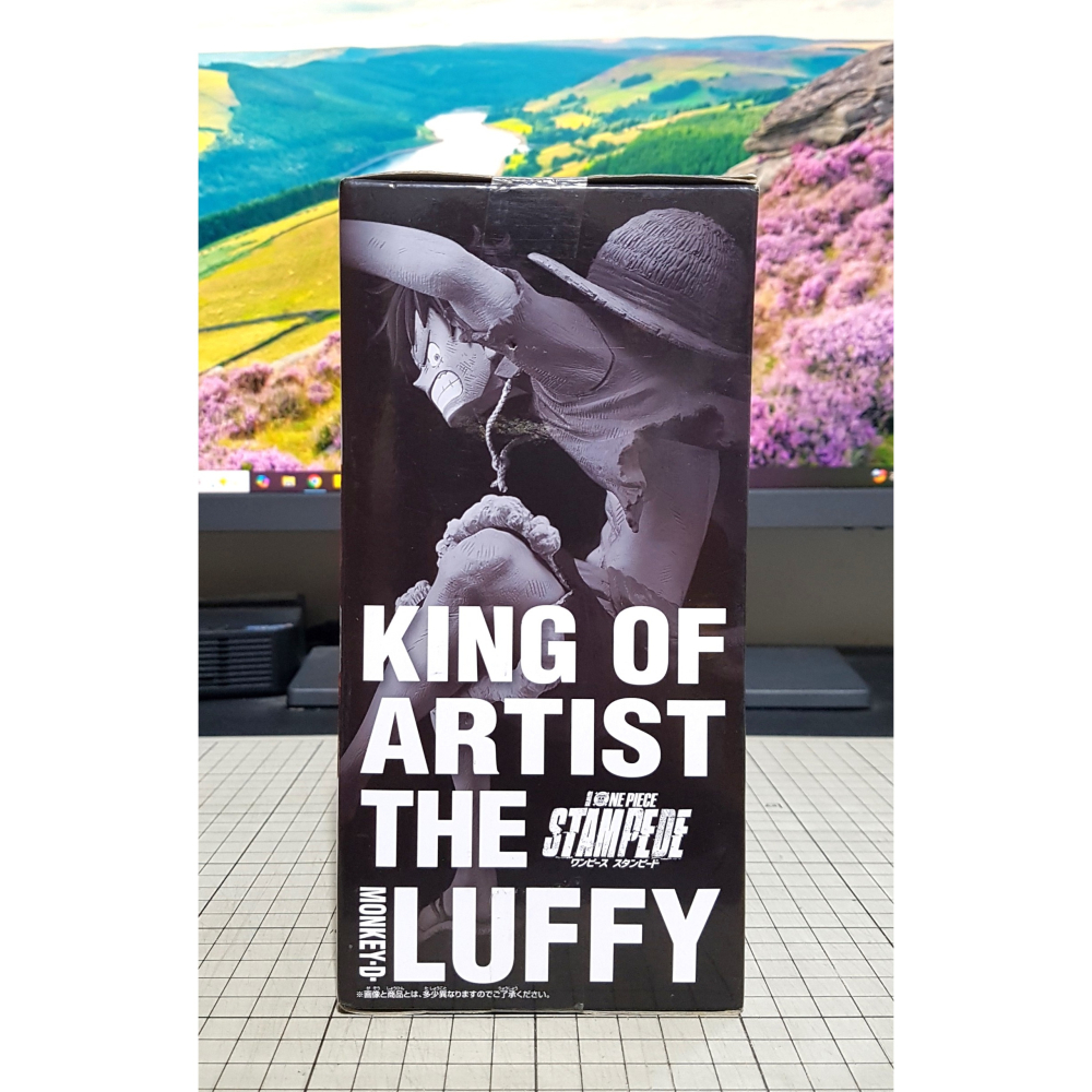 [長夜餘火]免運 現貨 BANPRESTO KING OF ARTIST 藝術王者 魯夫 航海王 代理版 全新 不挑盒況-細節圖2