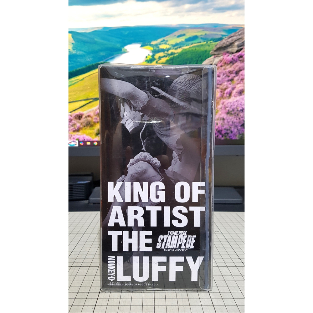 [長夜餘火]免運 現貨 BANPRESTO KING OF ARTIST 藝術王者 魯夫 航海王 金證 全新 不挑盒況-細節圖2