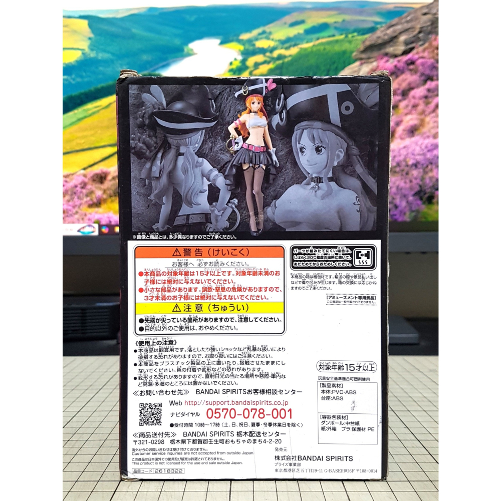 [長夜餘火]免運 現貨 萬代 DXF THE GRANDLINE LADY vol.3 娜美 航海王劇場版 紅髮歌姬-細節圖3