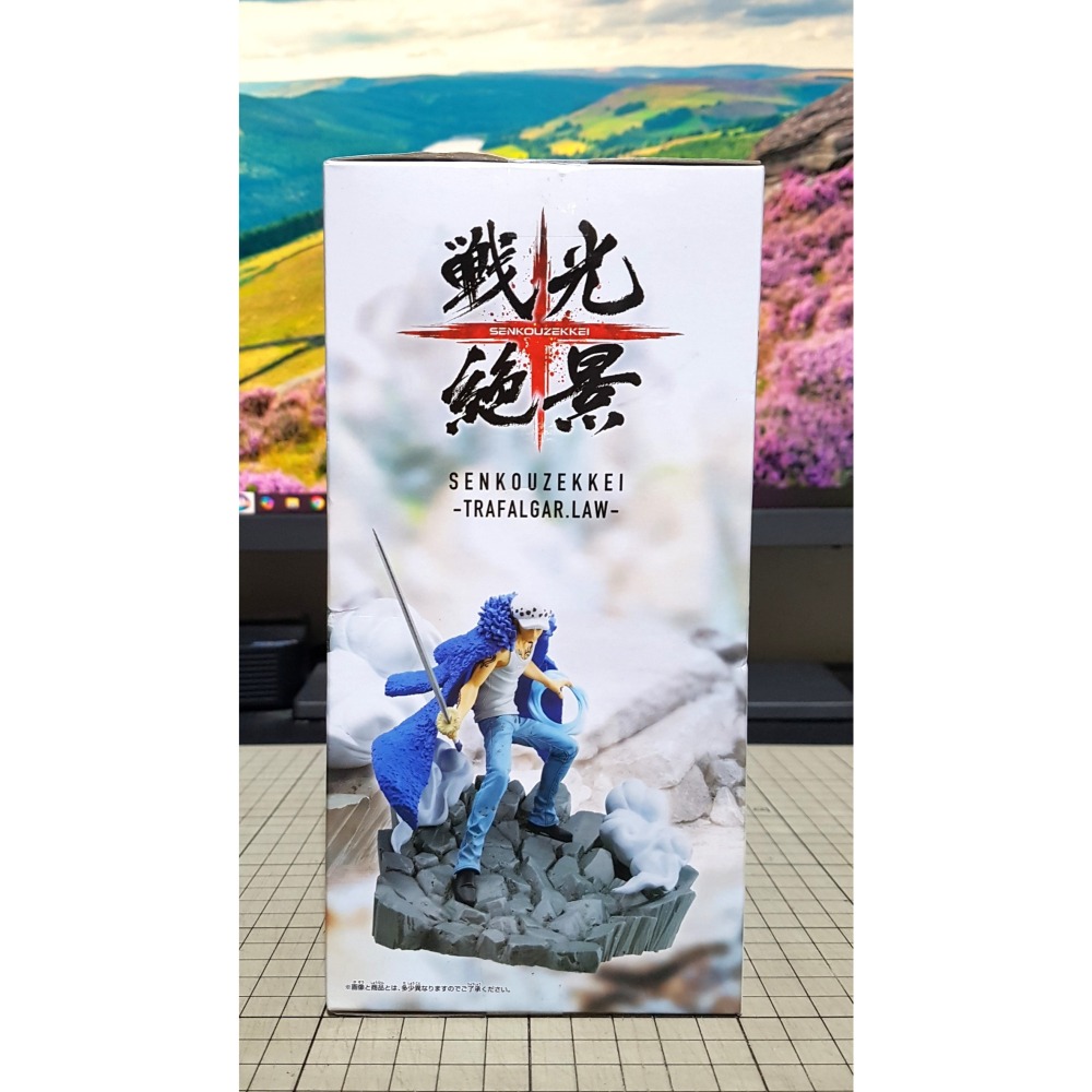 [長夜餘火]免運 現貨 BANPRESTO 戰光絕景 托拉法爾加·羅 金證 航海王 ONE PIECE 全新 不挑盒況-細節圖2