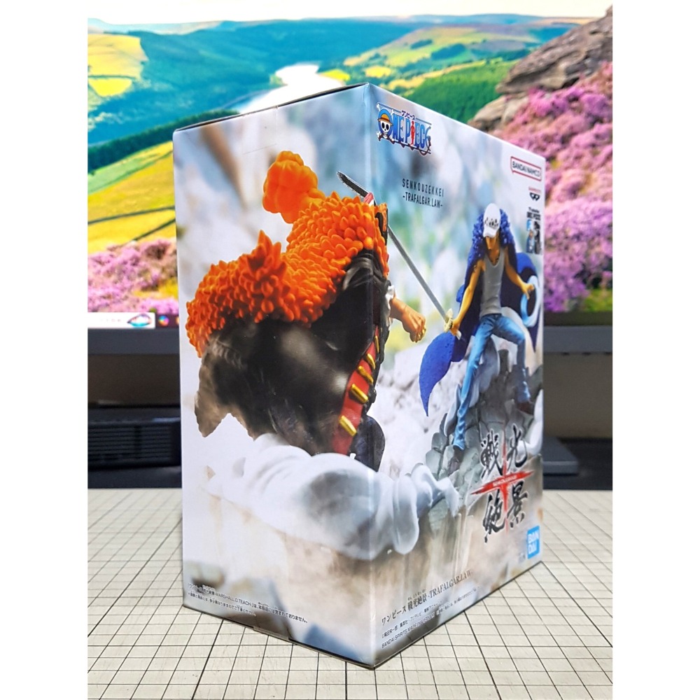 [長夜餘火]免運 現貨 BANPRESTO 戰光絕景 托拉法爾加·羅 金證 航海王 ONE PIECE 全新 不挑盒況-細節圖4