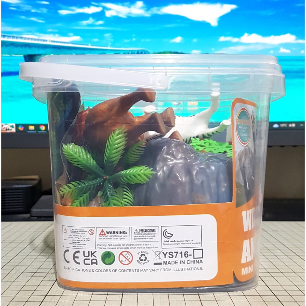 [長夜餘火]免運 現貨24小時出貨 WILD ANIMAL MINI MODEL FIGURE PLAYSET 全新-細節圖5