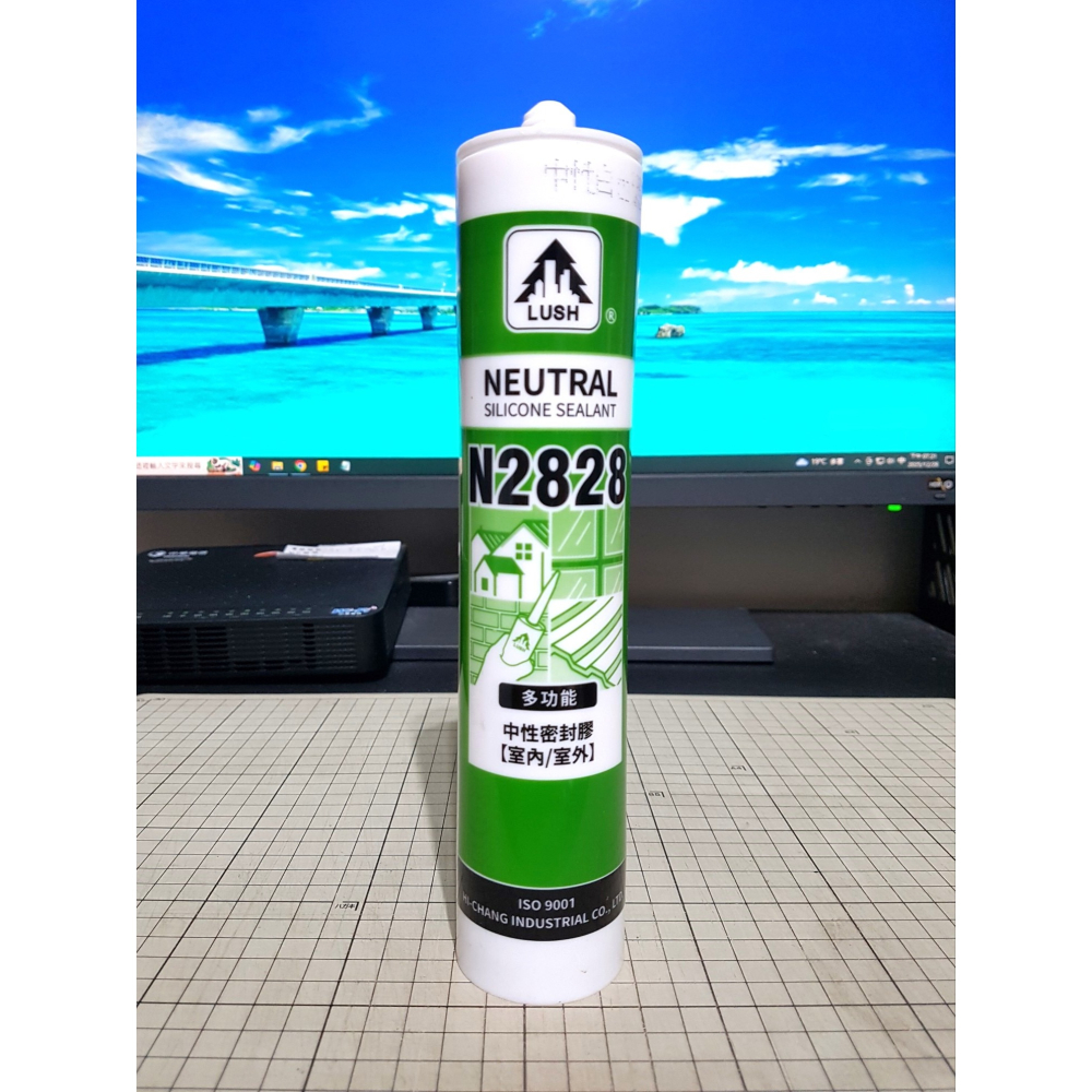 [長夜餘火]免運 現貨24小時出貨 樹牌 N2828 中性 矽利康 白色 300ml 全新