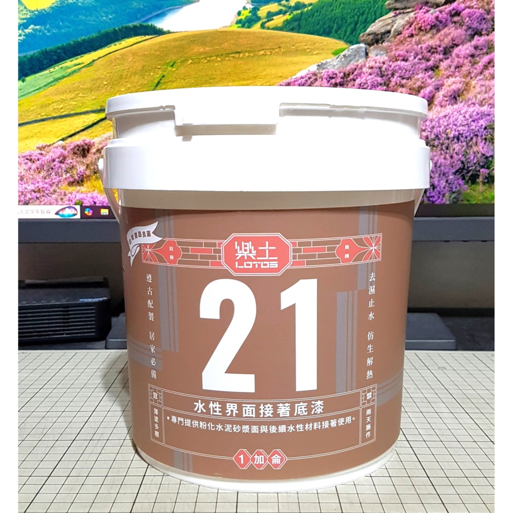 [長夜餘火]免運 現貨24小時出貨 下殺55折 LOTOS 樂土 水性界面接著底漆 200ml 需加水稀釋 寶特瓶分裝-細節圖2
