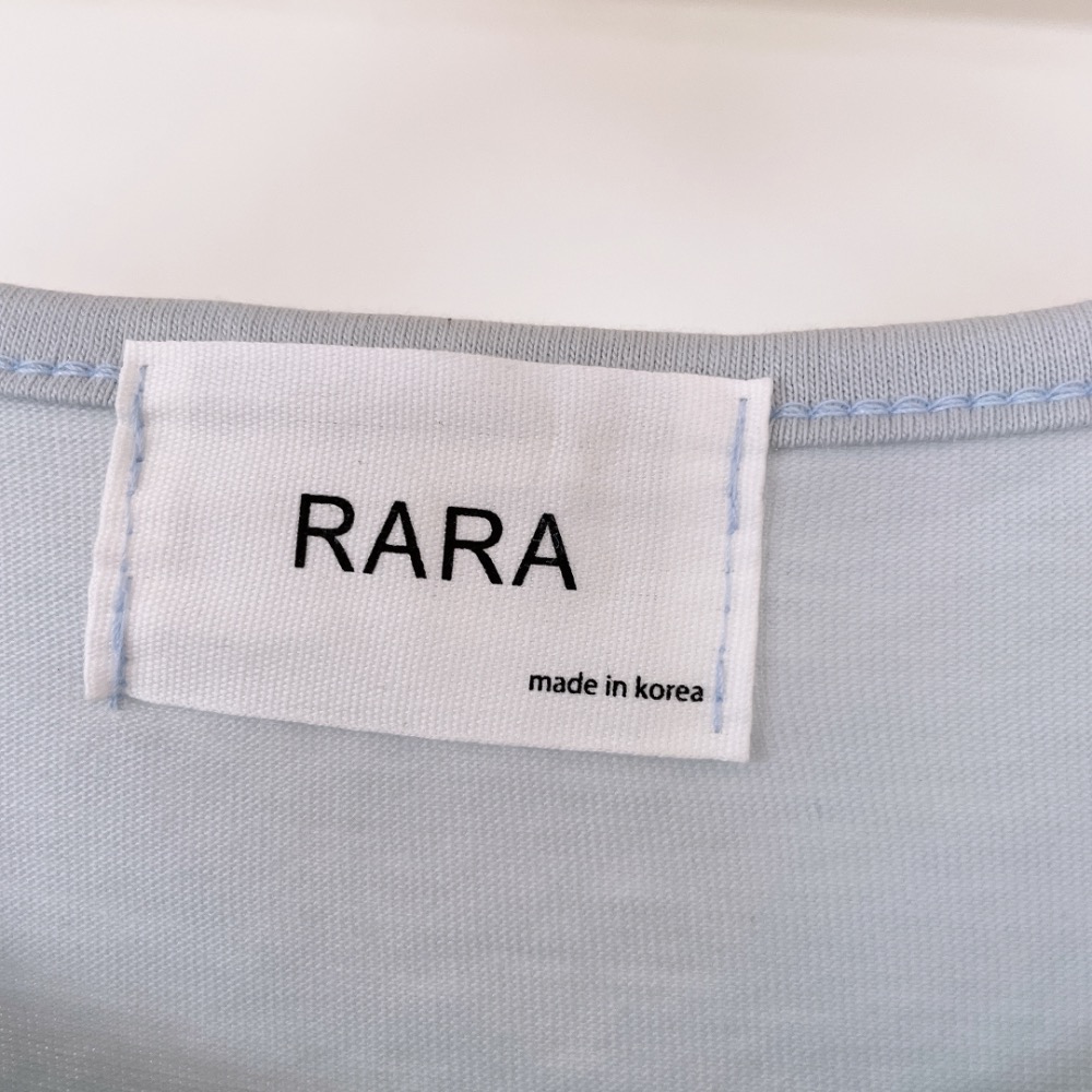 正韓 RARA 棉質拼接蕾絲多層次蛋糕裙 -細節圖3