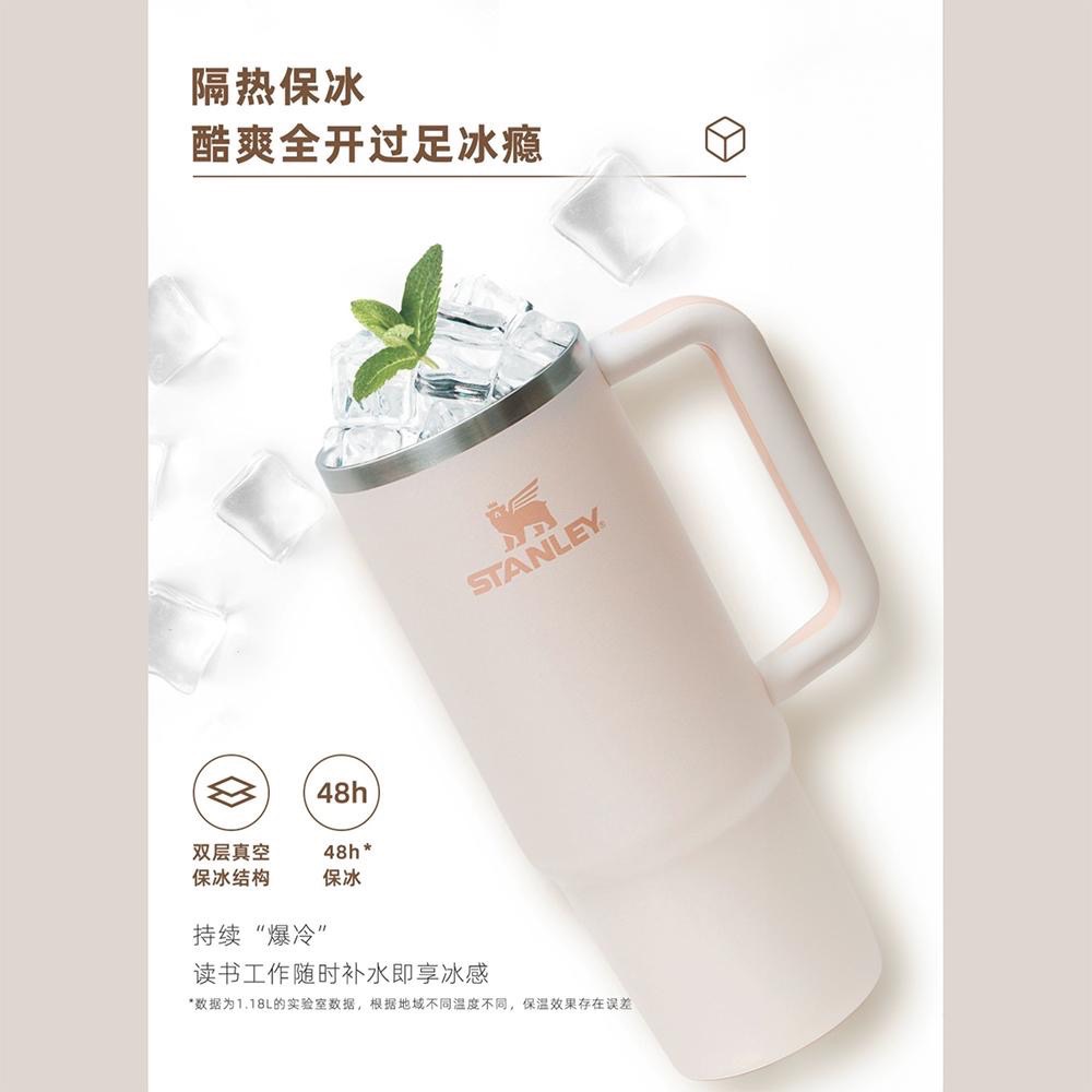 台灣現貨｜STANLEY 探險系列 FLOWSTATE H2.0 不鏽鋼 吸管杯 保溫杯 隨行杯 大容量 把手 雙飲-細節圖6