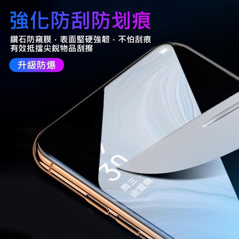 OPPO 透明防偷窺滿版 防窺 保護貼 R17 R15 Pro Reno 8 7 6 5 z A77 A73 74 5G-細節圖9