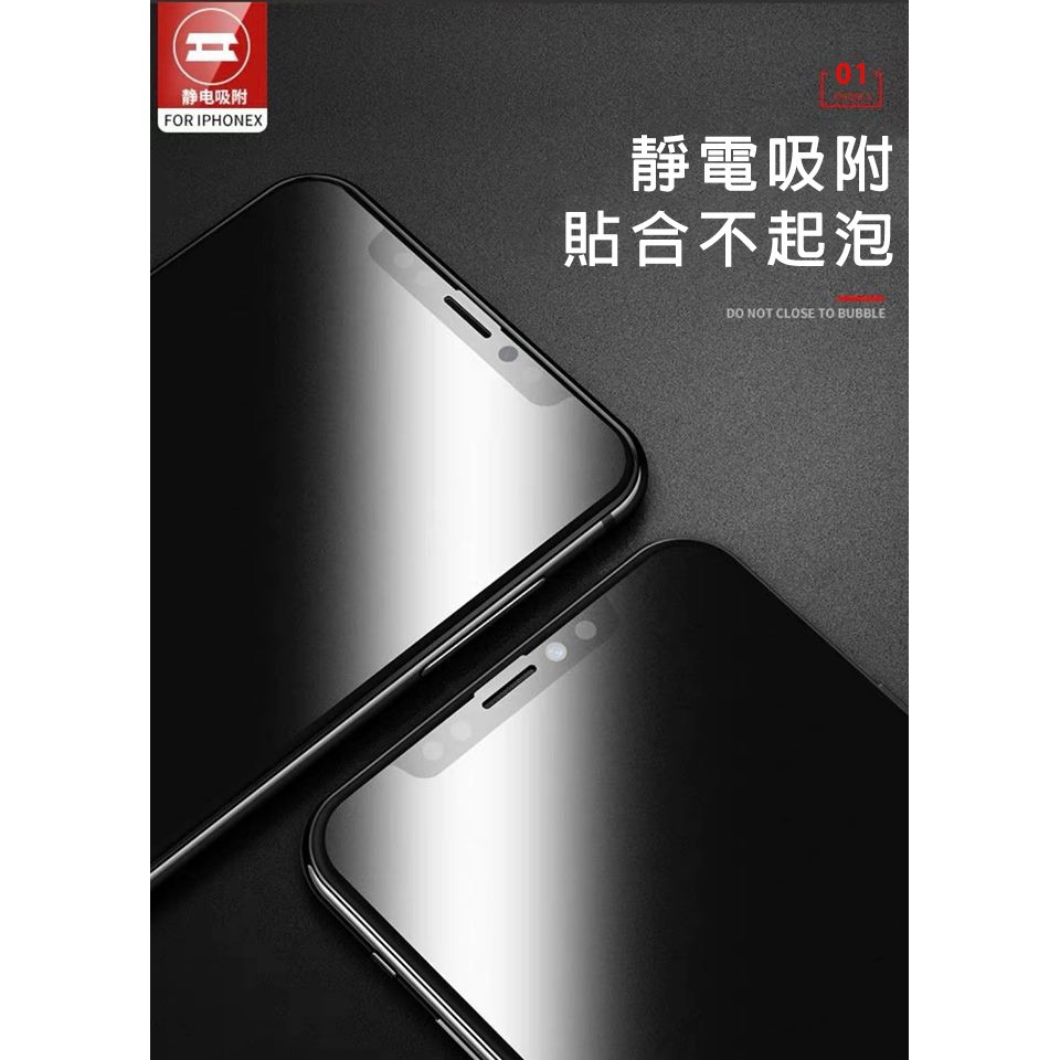 蘋果 6D霧面磨砂 適用iPhone15 14 Pro Max 玻璃貼 i13 保護貼 i8 Plus i11 12-細節圖4