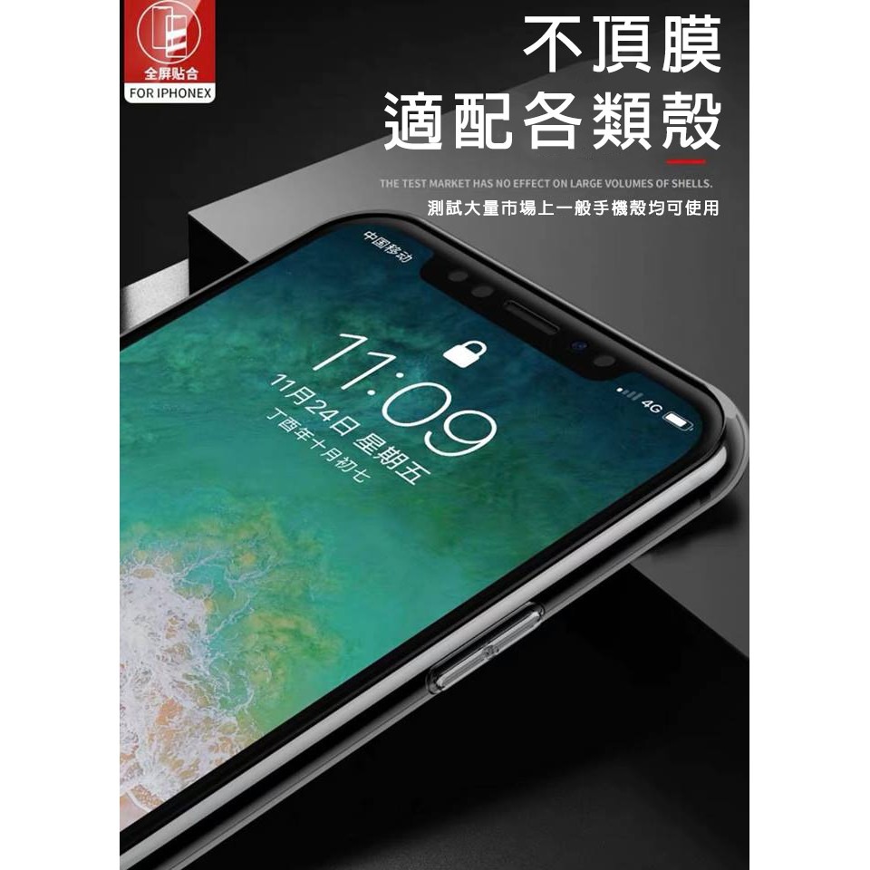 蘋果 6D霧面磨砂 適用iPhone15 14 Pro Max 玻璃貼 i13 保護貼 i8 Plus i11 12-細節圖6