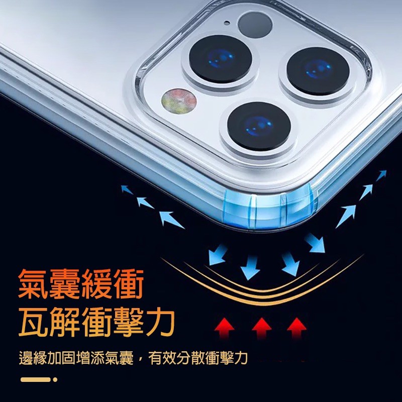 蘋果 6D三防轉聲殼 適用iPhone 14 Pro Max 空壓殼 手機殼 保護殼 Plus XR i12 i11 殼-細節圖6