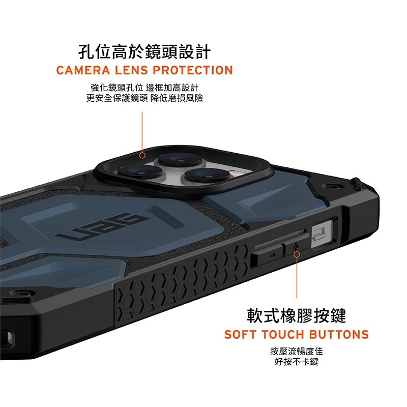 魔力強【UAG MagSafe 頂級版 磁吸耐衝擊防摔殼】Apple iPhone 15 Plus 6.7吋 台灣公司貨-細節圖7