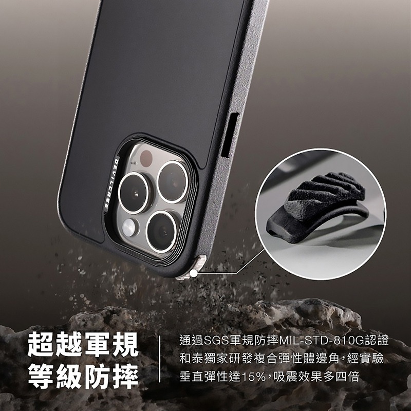 魔力強【DEVILCASE 惡魔防摔殼 PRO2】Apple iPhone 15 Pro Max 6.7吋 原裝正品-細節圖4