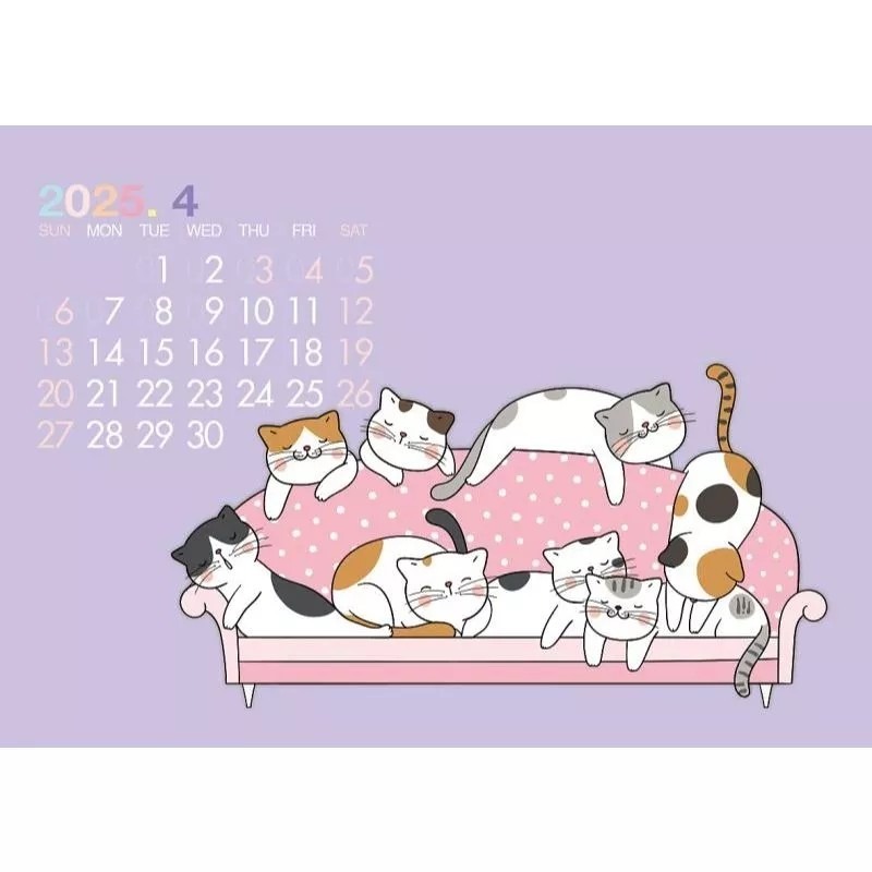 2025天堂鳥檯曆/ Cute Q-細節圖6