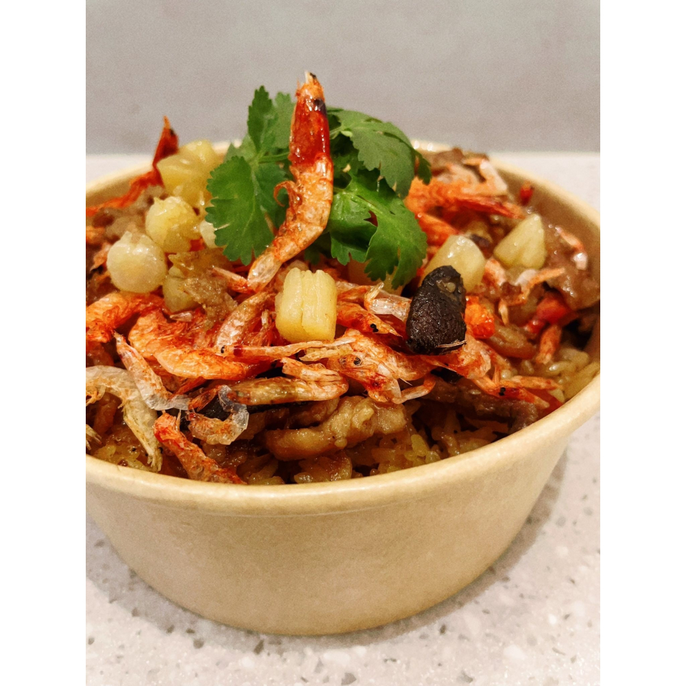 2026馬到成功~櫻花蝦干貝油飯-細節圖2