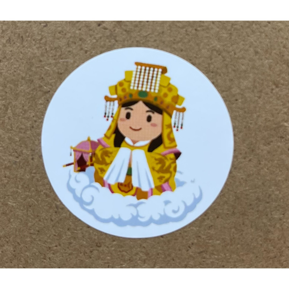 三月瘋媽祖/牛皮餐盒 4k/5k/6k ，買一送一張 媽祖貼紙-細節圖3