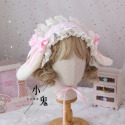 【預購訂做】lolita戀戀春櫻 蕾絲花邊荷葉邊木耳邊和服/洋裝/連身裙/連衣裙 日系軟妹 甜美系蘿莉塔 和風蘿莉塔-規格圖11