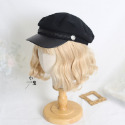 【預購】lolita搖滾車手 蕾絲邊愛心荷葉邊反光條綁帶蝴蝶結羊腿袖長袖上衣&半身裙套裝 日系硬妹 暗黑哥德蘿莉塔-規格圖11