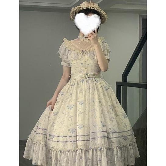 {腰帶}【預購】lolita花園下午茶  仿鑽石水鑽珍珠珠鍊腰帶/洋裝搭配腰帶/寶石珠鏈腰帶/配件 古典甜美蘿莉塔-細節圖3