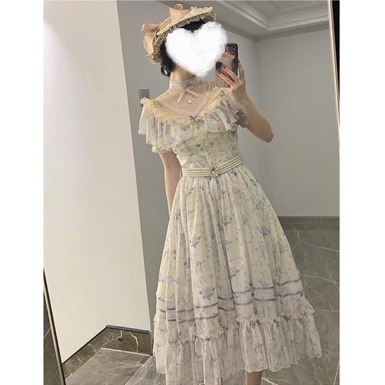 {腰帶}【預購】lolita花園下午茶  仿鑽石水鑽珍珠珠鍊腰帶/洋裝搭配腰帶/寶石珠鏈腰帶/配件 古典甜美蘿莉塔-細節圖4