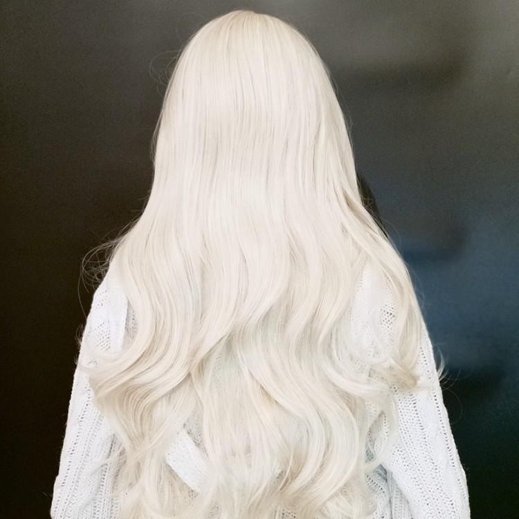 【預購】假髮女長卷髮大波浪中分劉海金色高溫絲歐美原宿風lolita系假髮-細節圖5