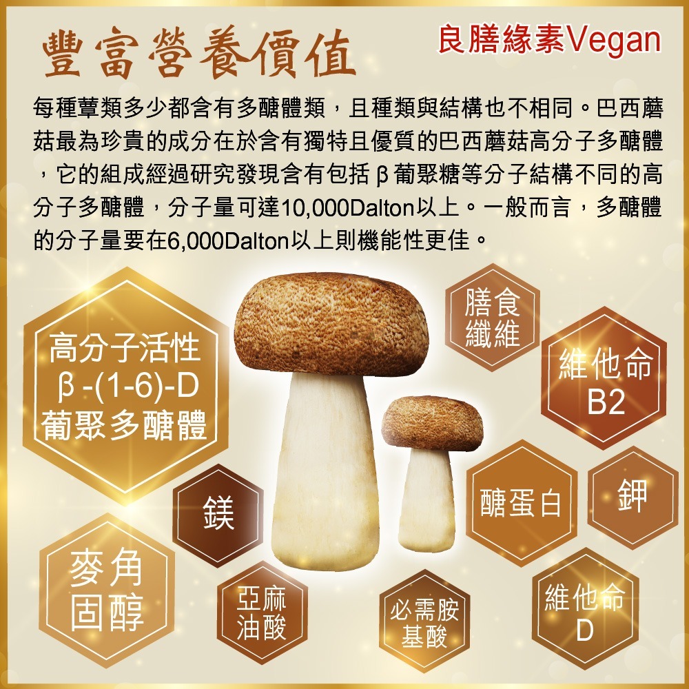 【瑞康生醫】台灣巴西蘑菇乾菇25g(冷凍乾燥技術)1包-細節圖4