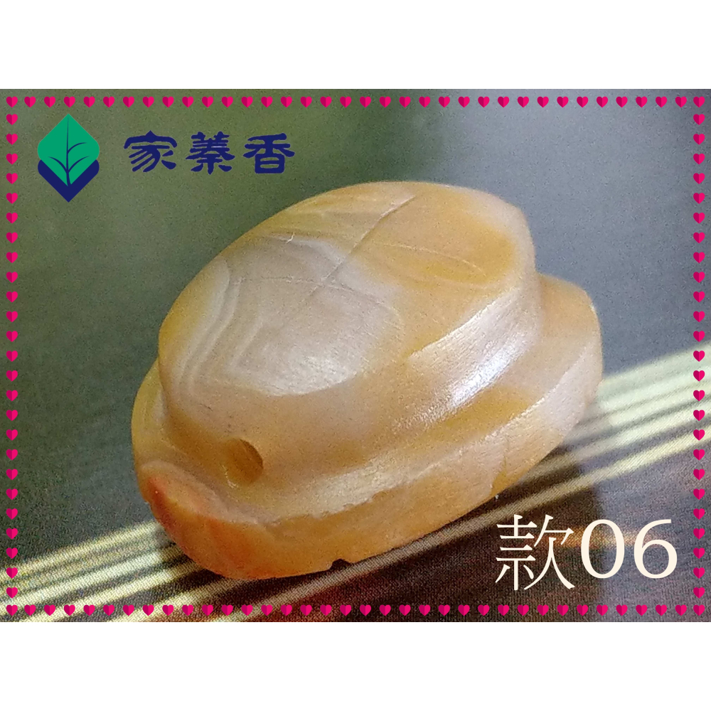 【家蓁香】精選 純天然 南紅瑪瑙(淺雞油黃) 龜背富甲天下 福壽安康 平平安安 吉祥富貴 男女款項鏈(TU-06)-細節圖5