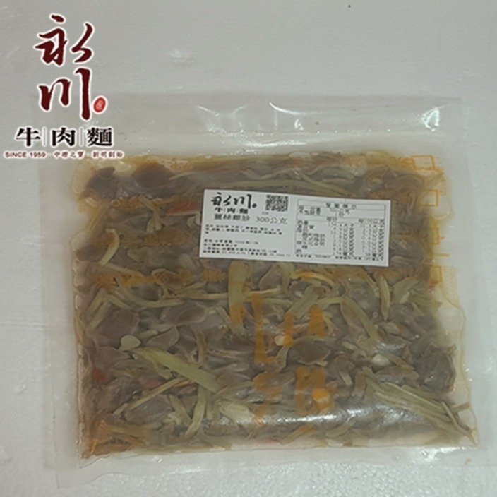 【永川牛肉麵】薑絲雞胗 (200公克/包)-細節圖2
