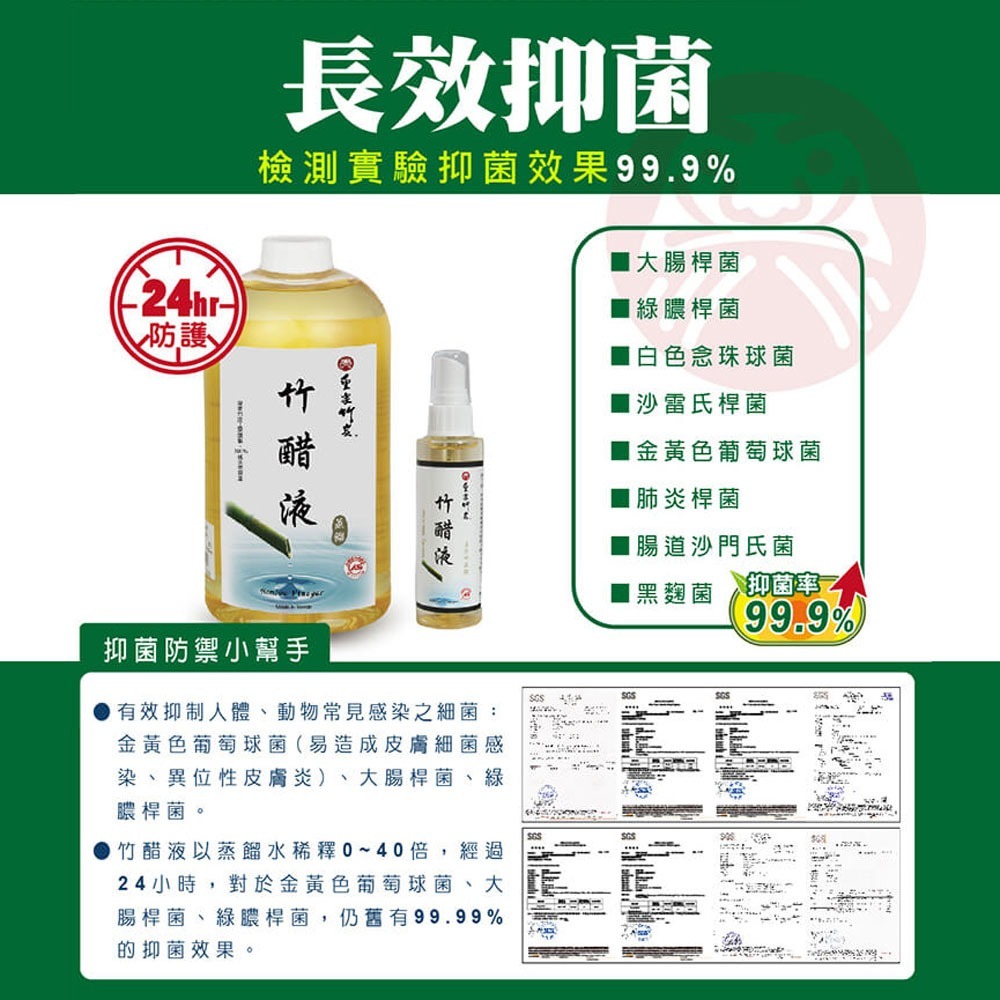 【皇家竹炭】台灣製造 CAS驗證 100%蒸餾竹醋液 80ml/1000ml  植萃抗菌 預防蚊蟲 寵物毛小孩適用-細節圖11