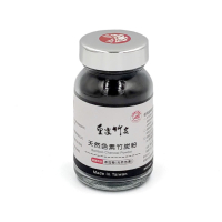 【皇家竹炭】台灣製造 天然色素 竹炭粉 50g 玻璃瓶裝 CAS優良農產品驗證