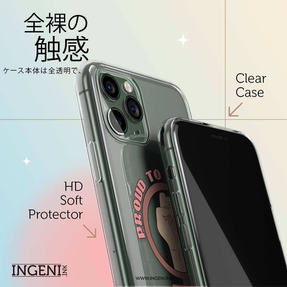 【INGENI】保護殼 TPU全軟式 設計師彩繪手機殼-Girl自豪 適用 三星 Galaxy S22 Ultra 5G-細節圖6