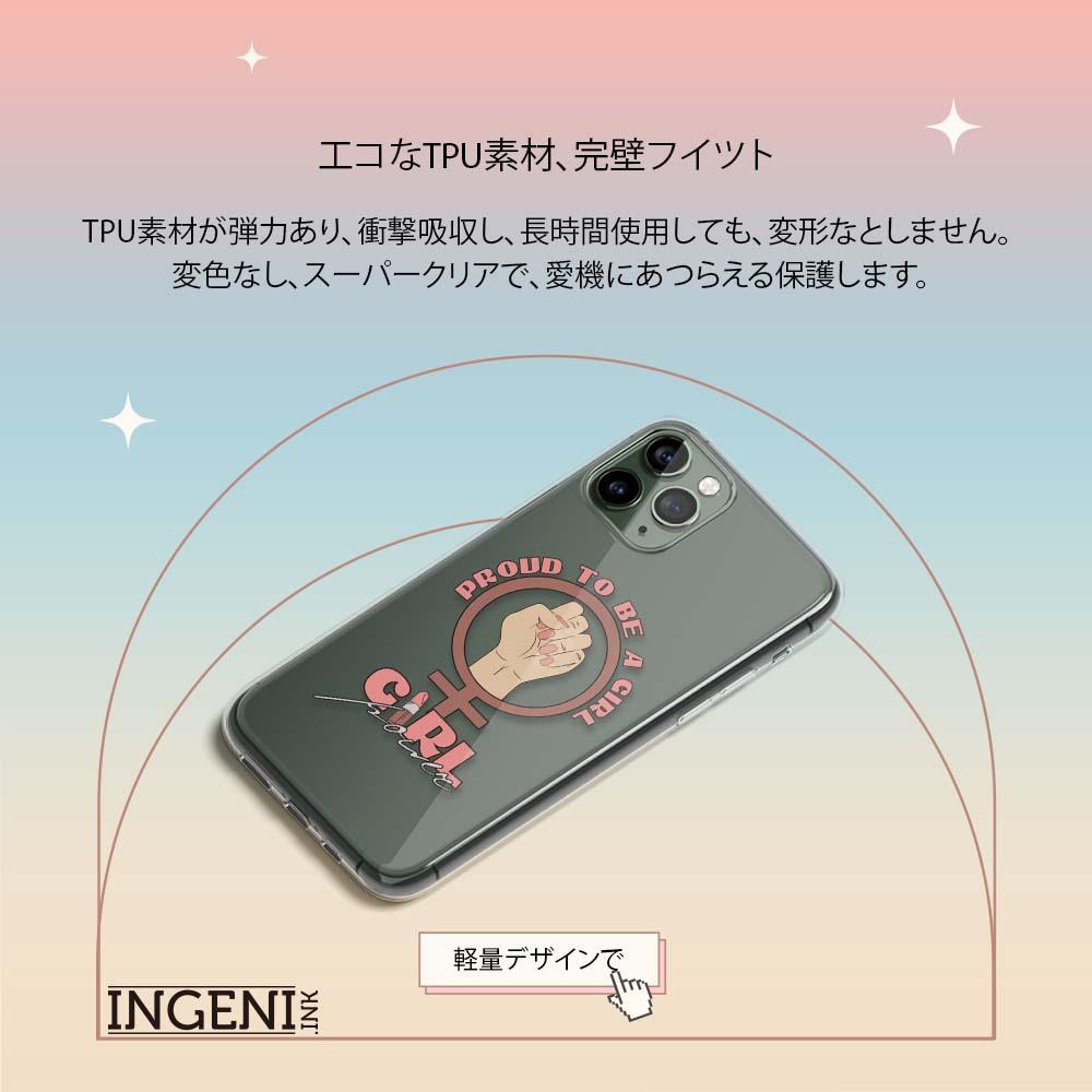 【INGENI】保護殼 TPU全軟式 設計師彩繪手機殼-Girl自豪 適用 三星 Galaxy S22 Ultra 5G-細節圖9