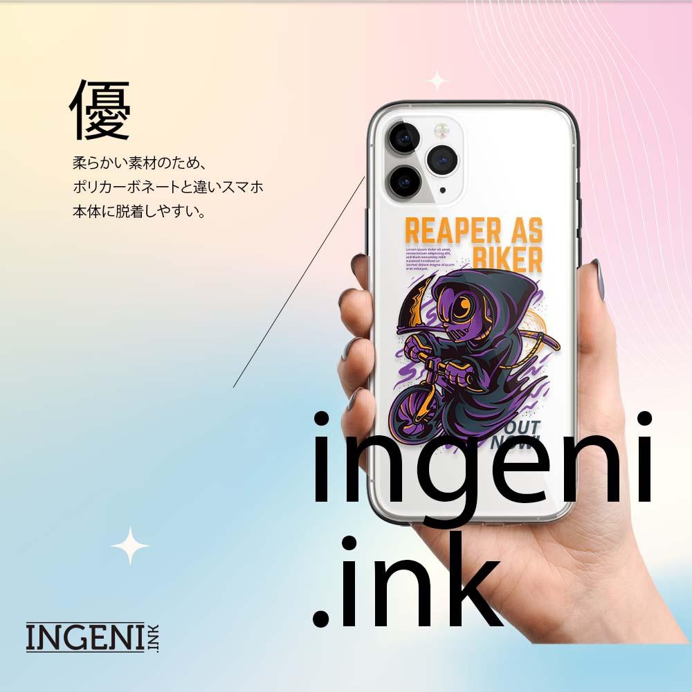 【INGENI】保護殼 TPU全軟式 設計師彩繪手機殼-收割者 適用 三星 Galaxy S22 Ultra 5G-細節圖7