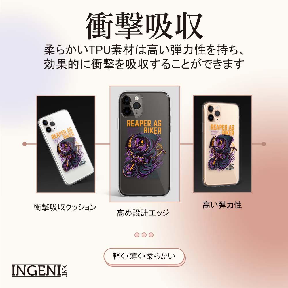 【INGENI】保護殼 TPU全軟式 設計師彩繪手機殼-收割者 適用 三星 Galaxy S22 Ultra 5G-細節圖8