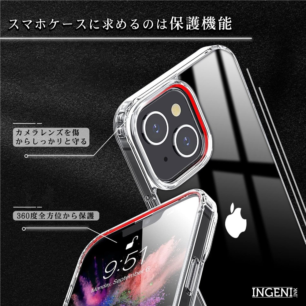 iPhone 17 pro 手機殼 TPU+PC雙材質透明手機殼 防摔殼四角氣囊防摔 INGENI徹底防禦-細節圖7
