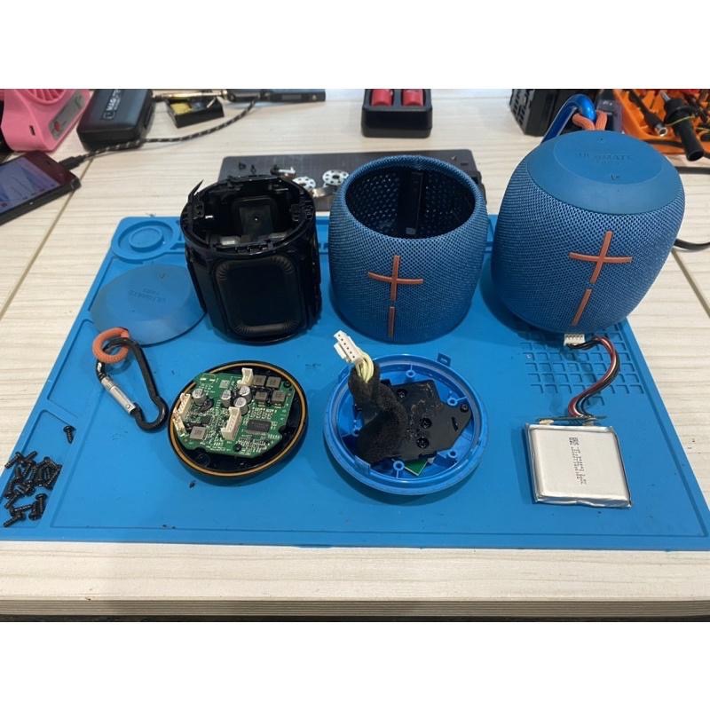 UE boom wonderboom Megaboom系列藍芽喇叭維修 更換電池 充電孔維修-細節圖6