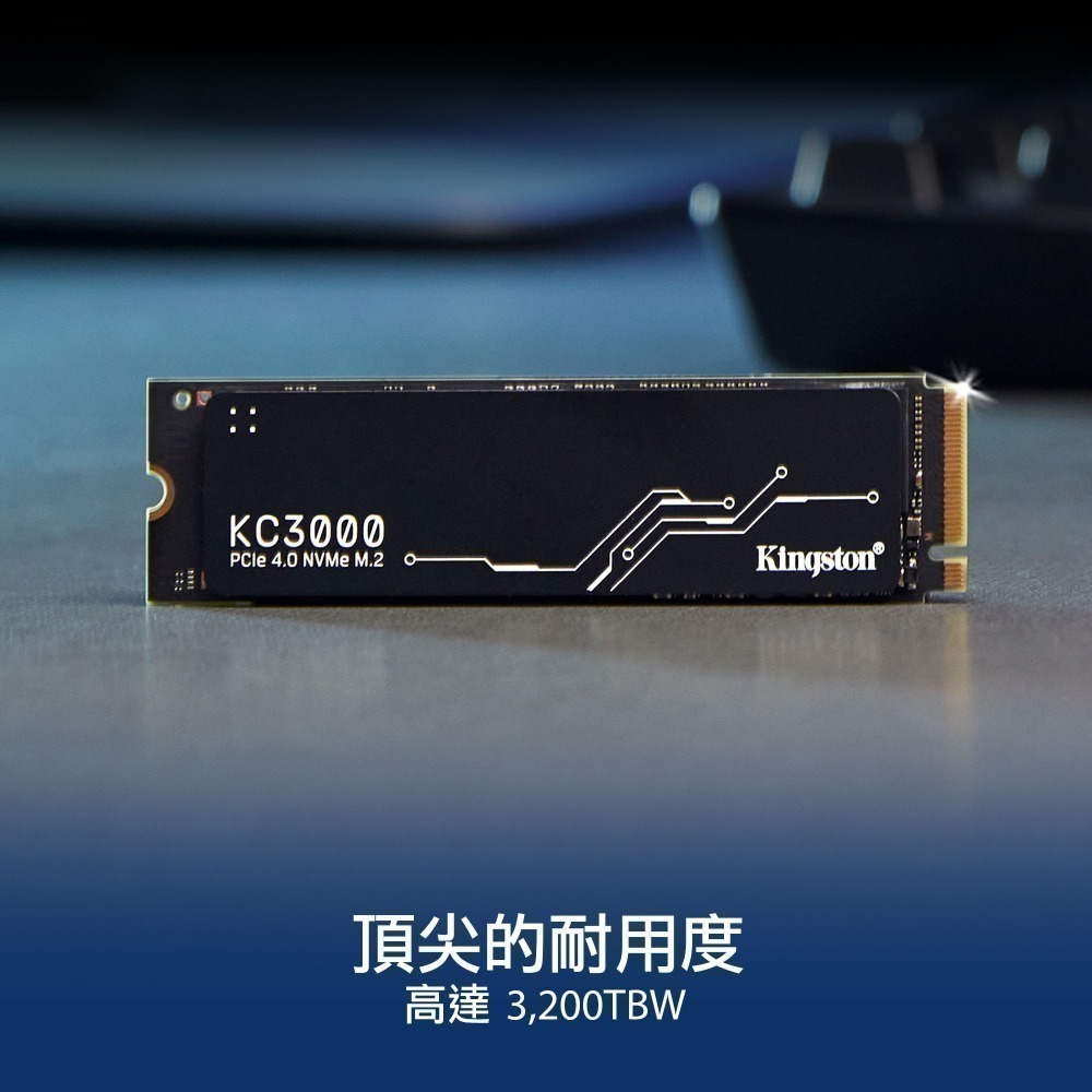 金士頓 Kingston KC3000系列 512G PCIe4.0 M.2 2280 SSD 單面-細節圖5
