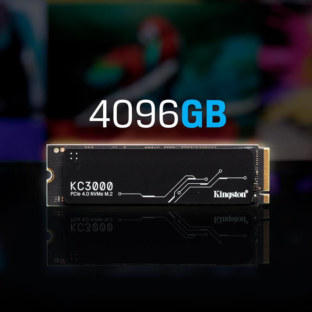 金士頓 KC3000系列 PCIe 4.0 M.2 SSD 512GB 1TB 2TB 4TB-細節圖3