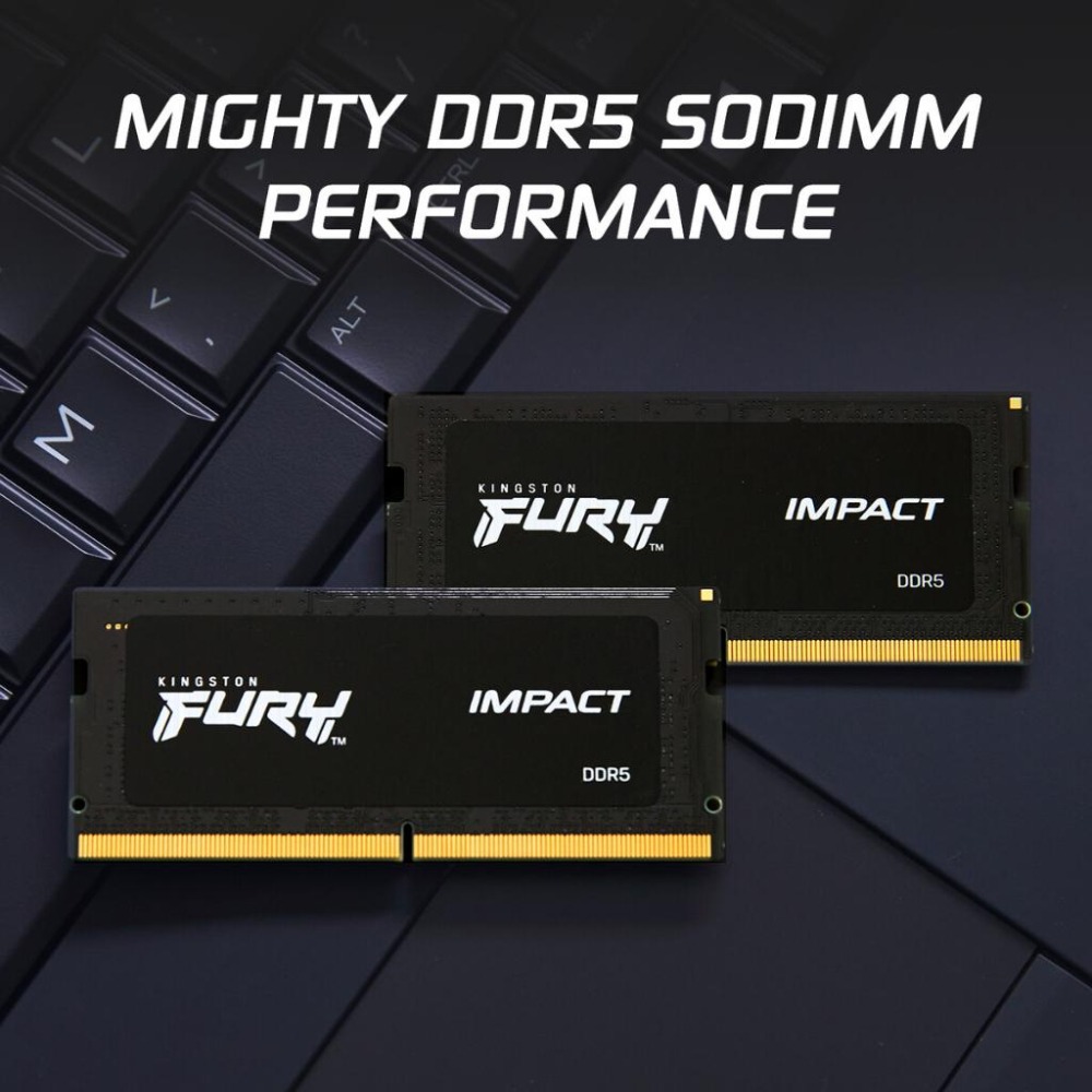 金士頓 Kingston FURY Impact DDR5 4800記憶體 電競筆電 商用筆電 適用 16GB 32GB-細節圖4