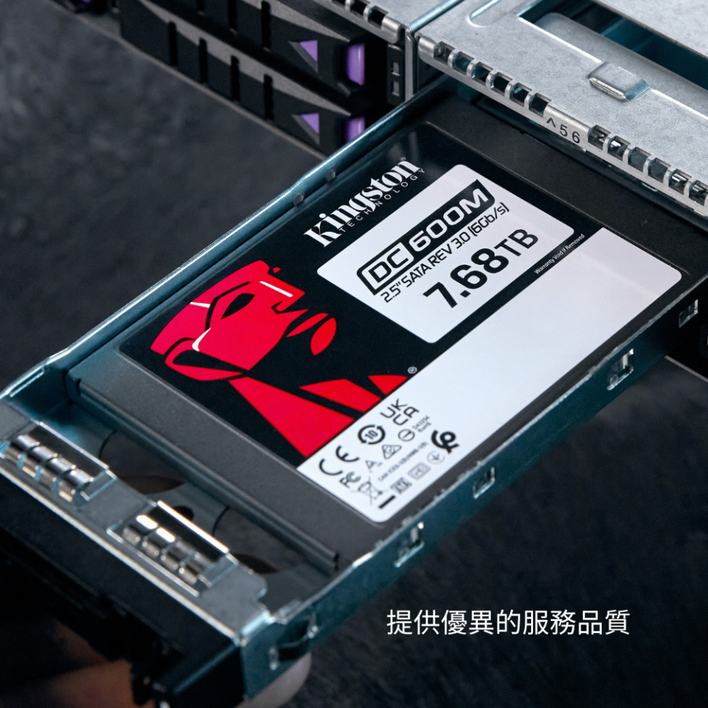 金士頓 Kingston DC600 企業級 2.5吋 SSD 960G 固態硬碟 SATA (五年保固)-細節圖5