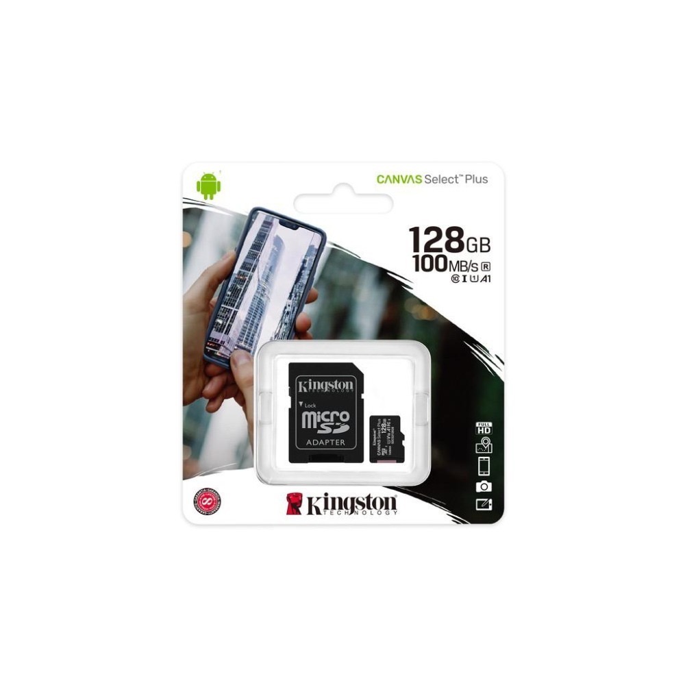 金士頓 Micro SD C10 U1 64GB 128GB 記憶卡-細節圖4