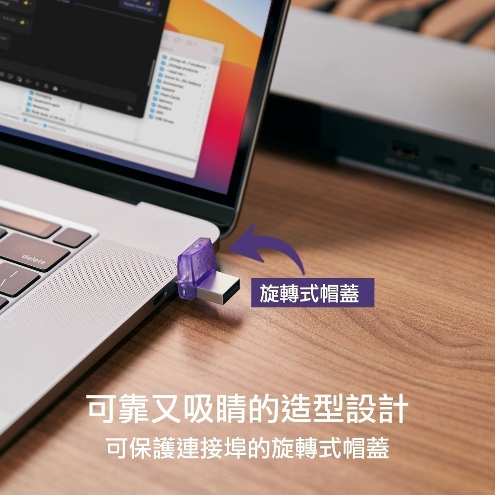 金士頓 DataTraveler microDuo 3C 64GB 雙傳輸介面 USB3.2隨身碟 DTDUO3CG3-細節圖5