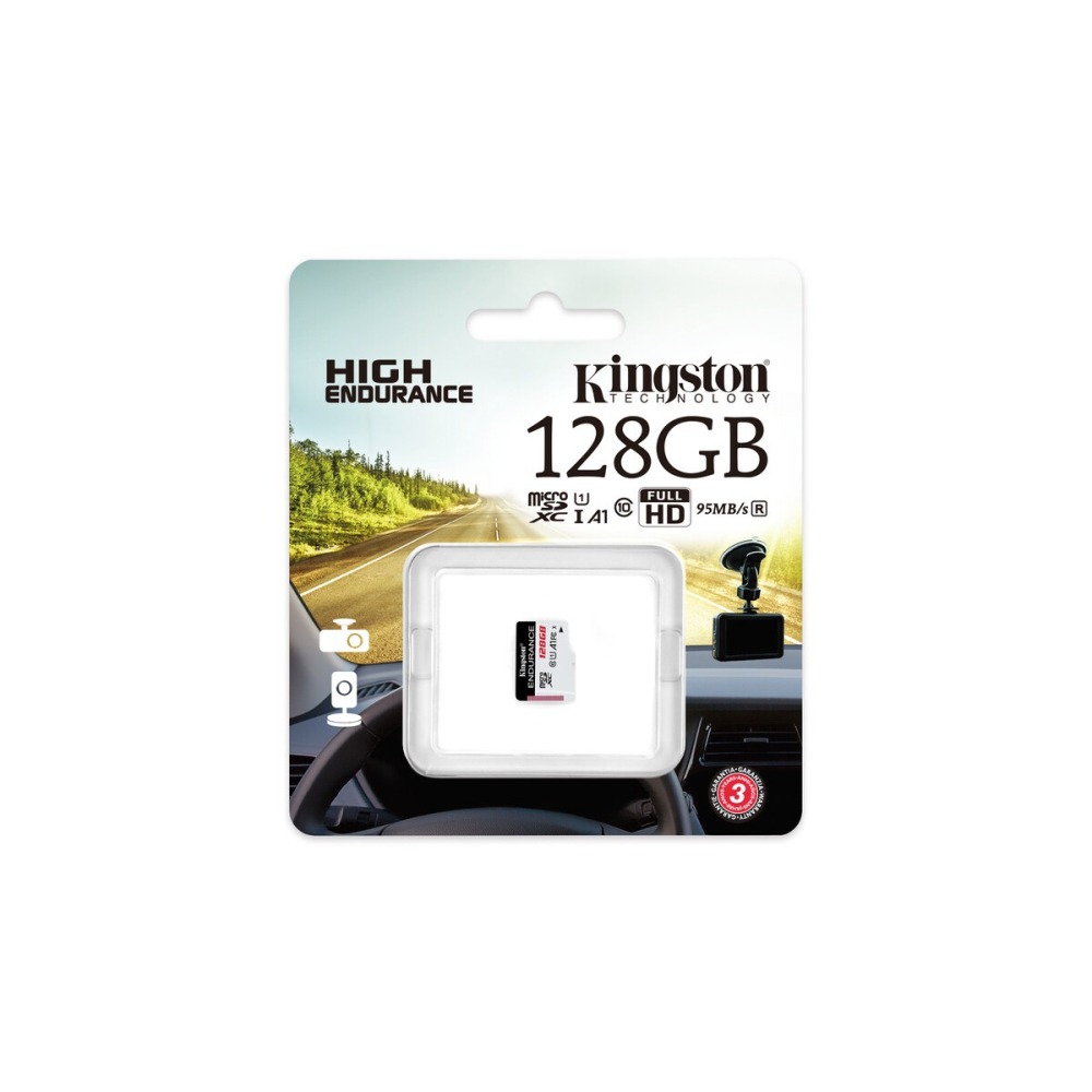 金士頓 High-Endurance 高耐用 SDCE 128GB microSD 記憶卡 95MB/s U1 C10-細節圖2