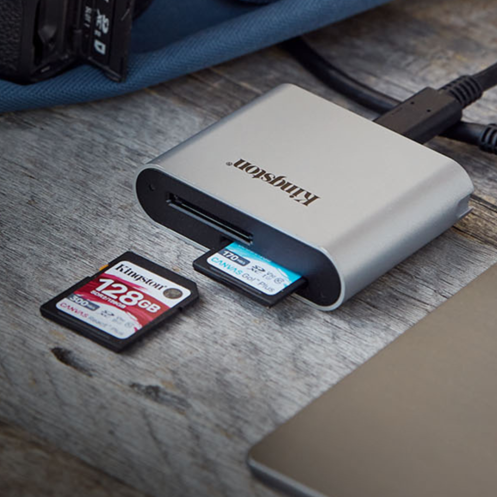 金士頓 Workflow Station USB 3.2 SD 讀卡機 USB-C 傳輸線 WFS-SD-細節圖2