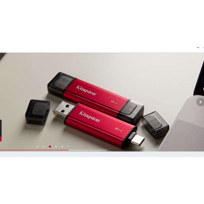 金士頓 Dual 1TB Type-A 和 Type-C 雙介面行動固態硬碟 SSD 精巧耐用金屬設計 SPSD-規格圖6