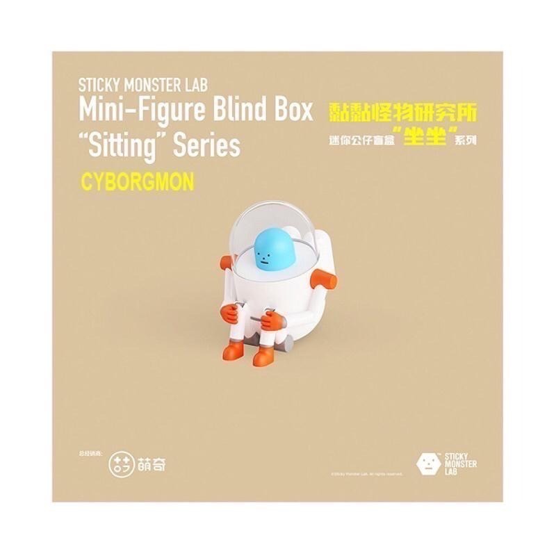 💥全新現貨💥 SML黏黏怪物研究所 坐坐系列 盲盒/確認款 STICKY MONSTER LAB-細節圖4